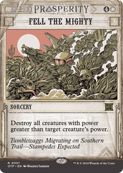 Fell the Mighty\nBreaking News\nSingle\nMagic The Gathering