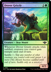 Drover Grizzly\nOutlaws of Thunder Junction\nSingle\nMagic The Gathering