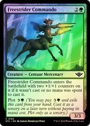 Freestrider Commando\nOutlaws of Thunder Junction\nSingle\nMagic The Gathering