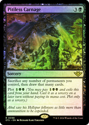 Pitiless Carnage\nOutlaws of Thunder Junction\nSingle\nMagic The Gathering