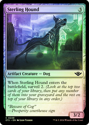 Sterling Hound\nOutlaws of Thunder Junction\nSingle\nMagic The Gathering