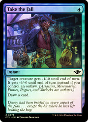 Take the Fall\nOutlaws of Thunder Junction\nSingle\nMagic The Gathering