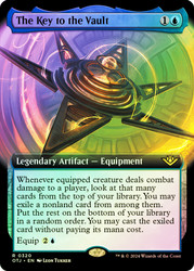 The Key to the Vault (Extended Art)\nOutlaws of Thunder Junction - Variants\nSingle\nMagic The Gathering