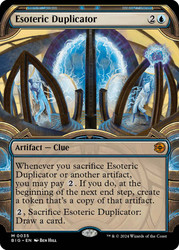 Esoteric Duplicator (#035) (Showcase)\nThe Big Score - Variants\nSingle\nMagic The Gathering