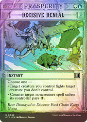 Decisive Denial\nBreaking News\nSingle\nMagic The Gathering