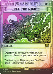 Fell the Mighty\nBreaking News\nSingle\nMagic The Gathering