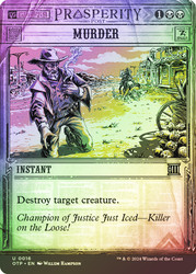 Murder\nBreaking News\nSingle\nMagic The Gathering