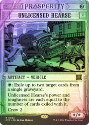 Unlicensed Hearse\nBreaking News\nSingle\nMagic The Gathering