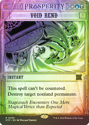 Void Rend\nBreaking News\nSingle\nMagic The Gathering