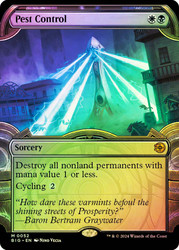Pest Control (#052) (Showcase)\nThe Big Score - Variants\nSingle\nMagic The Gathering
