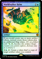 Worldwalker Helm\nThe Big Score\nSingle\nMagic The Gathering