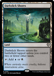 Darkslick Shores\nOutlaws of Thunder Junction Commander\nSingle\nMagic The Gathering