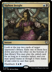 Siphon Insight\nOutlaws of Thunder Junction Commander\nSingle\nMagic The Gathering