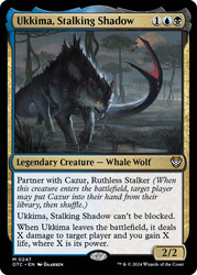 Ukkima, Stalking Shadow\nOutlaws of Thunder Junction Commander\nSingle\nMagic The Gathering