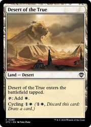 Desert of the True\nOutlaws of Thunder Junction Commander\nSingle\nMagic The Gathering