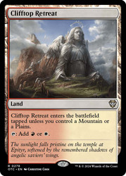 Clifftop Retreat\nOutlaws of Thunder Junction Commander\nSingle\nMagic The Gathering