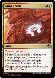 Boros Charm\nOutlaws of Thunder Junction Commander\nSingle\nMagic The Gathering