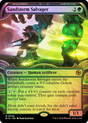Sandstorm Salvager (#049) (Showcase)\nThe Big Score - Variants\nSingle\nMagic The Gathering