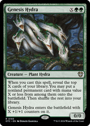 Genesis Hydra\nOutlaws of Thunder Junction Commander\nSingle\nMagic The Gathering