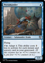 Pteramander\nOutlaws of Thunder Junction Commander\nSingle\nMagic The Gathering