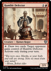 Humble Defector\nOutlaws of Thunder Junction Commander\nSingle\nMagic The Gathering