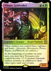 Vihaan, Goldwaker\nOutlaws of Thunder Junction Commander\nSingle\nMagic The Gathering