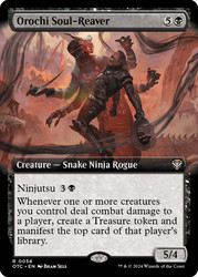 Orochi Soul-Reaver (Extended Art)\nOutlaws of Thunder Junction Commander - Variants\nSingle\nMagic The Gathering