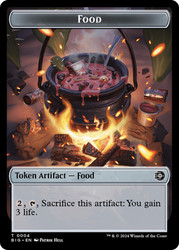 {Food Token}\nThe Big Score\nSingle\nMagic The Gathering