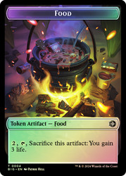 {Food Token} // {Mercenary Token}\nThe Big Score\nSingle\nMagic The Gathering