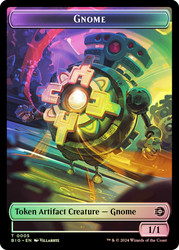 {Gnome Token} // {Mercenary Token}\nThe Big Score\nSingle\nMagic The Gathering