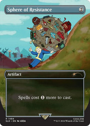 Sphere of Resistance (Secret Lair) (Borderless)\nPromo: General\nSingle\nMagic The Gathering