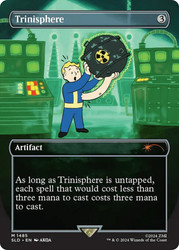 Trinisphere (Secret Lair) (Borderless)\nPromo: General\nSingle\nMagic The Gathering