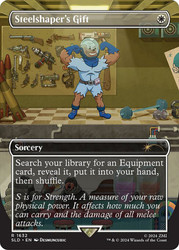Steelshaper's Gift (Secret Lair) (Borderless)\nPromo: General\nSingle\nMagic The Gathering