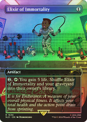 Elixir of Immortality (Secret Lair) (Borderless)\nPromo: General\nSingle\nMagic The Gathering