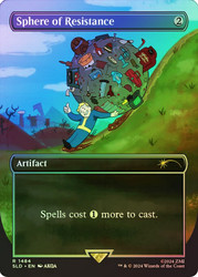Sphere of Resistance (Secret Lair) (Borderless)\nPromo: General\nSingle\nMagic The Gathering