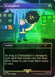 Trinisphere (Secret Lair) (Borderless)\nPromo: General\nSingle\nMagic The Gathering