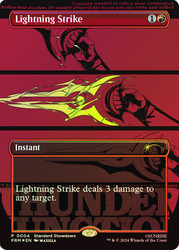 Lightning Strike (Standard Showdown) (Borderless)\nPromo: General\nSingle\nMagic The Gathering