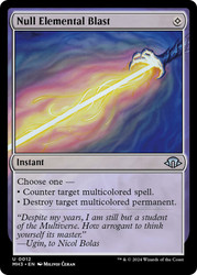 Null Elemental Blast\nModern Horizons 3\nSingle\nMagic The Gathering