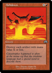 Meltdown (Retro Frame)\nModern Horizons 3 - Retro Frame\nSingle\nMagic The Gathering