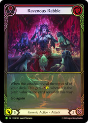 Ravenous Rabble Red 190