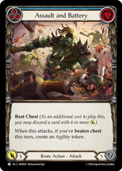 Assault and Battery Blue Singles