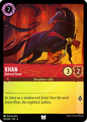 Khan - Beloved Steed
Ursula's Return
Single
Lorcana