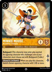 Minnie Mouse - Musketeer Champion
Ursula's Return
Single
Lorcana