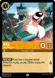 Max - Loyal Sheepdog
Ursula's Return
Single
Lorcana