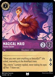 Magical Maid - Feather Duster
Ursula's Return
Single
Lorcana
