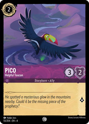 Pico - Helpful Toucan
Ursula's Return
Single
Lorcana