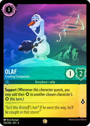 Olaf - Trusting Companion
Ursula's Return
Single
Lorcana