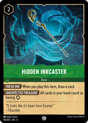 Hidden Inkcaster
Ursula's Return
Single
Lorcana