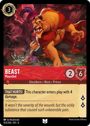 Beast - Wounded
Ursula's Return
Single
Lorcana