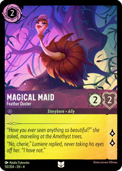 Magical Maid - Feather Duster
Ursula's Return
Single
Lorcana